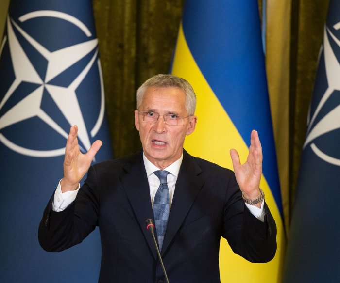 NATO ministers pledge to support Ukraine 'as long as it takes'