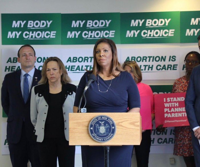 NY sues radical anti-abortion group to block members from clinics