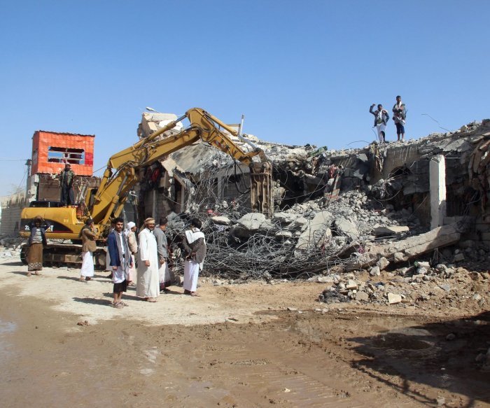 Saudi-led coalition denies targeting prison in Yemen airstrikes