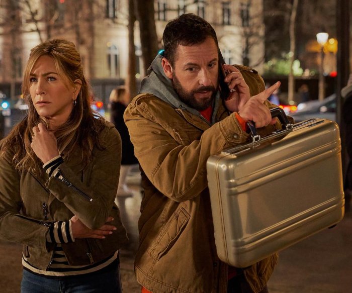 Movie review: 'Murder Mystery 2' is good, silly Sandler/Aniston fun