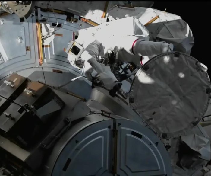 Watch live: Astronauts on spacewalk to upgrade ISS solar arrays
