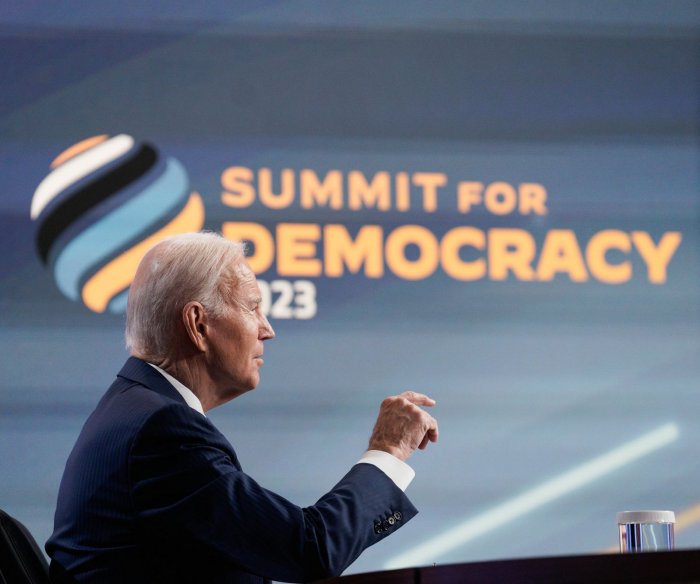 World is at 'turning point,' Biden says while hosting Summit for Democracy
