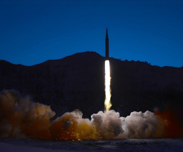 North Korea fires ballistic missiles from Pyongyang airport
