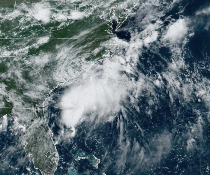 Tropical Storm Colin, 3rd named storm of season, forms off Southeast coast