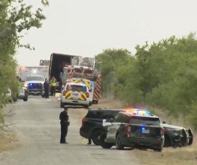 46 migrants found dead inside tractor-trailer in San Antonio