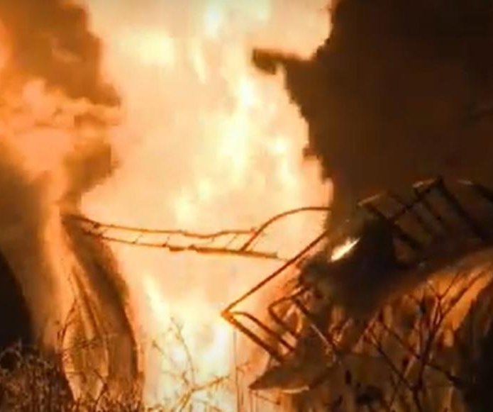 Fiery train derailment in N.E. Ohio town forces evacuations