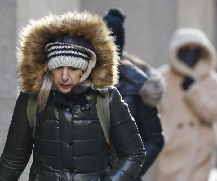 Northeastern U.S. shivers under record-low temperatures