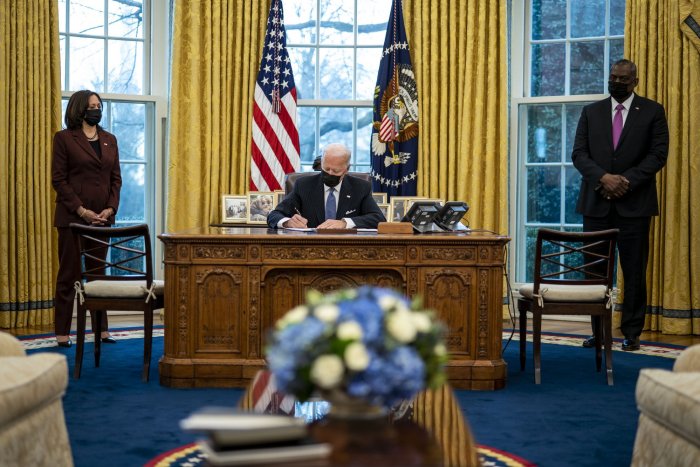 President Joe Biden's first year in office: a look back