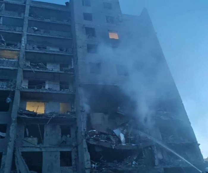 At least 18 dead after Russian missiles strike coastal city in far south Ukraine