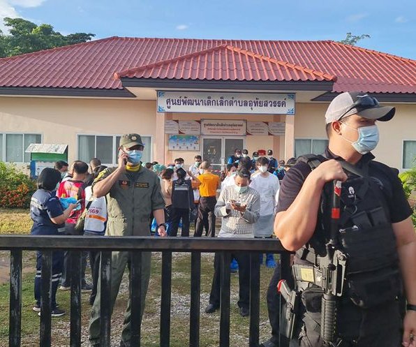 At least 35 dead in mass shooting at Thailand childcare center