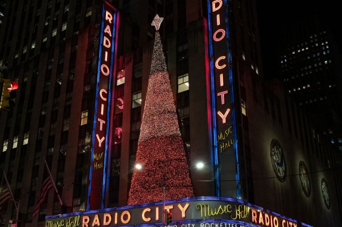 Holidays are here: bright lights, Christmas trees and the Rockettes