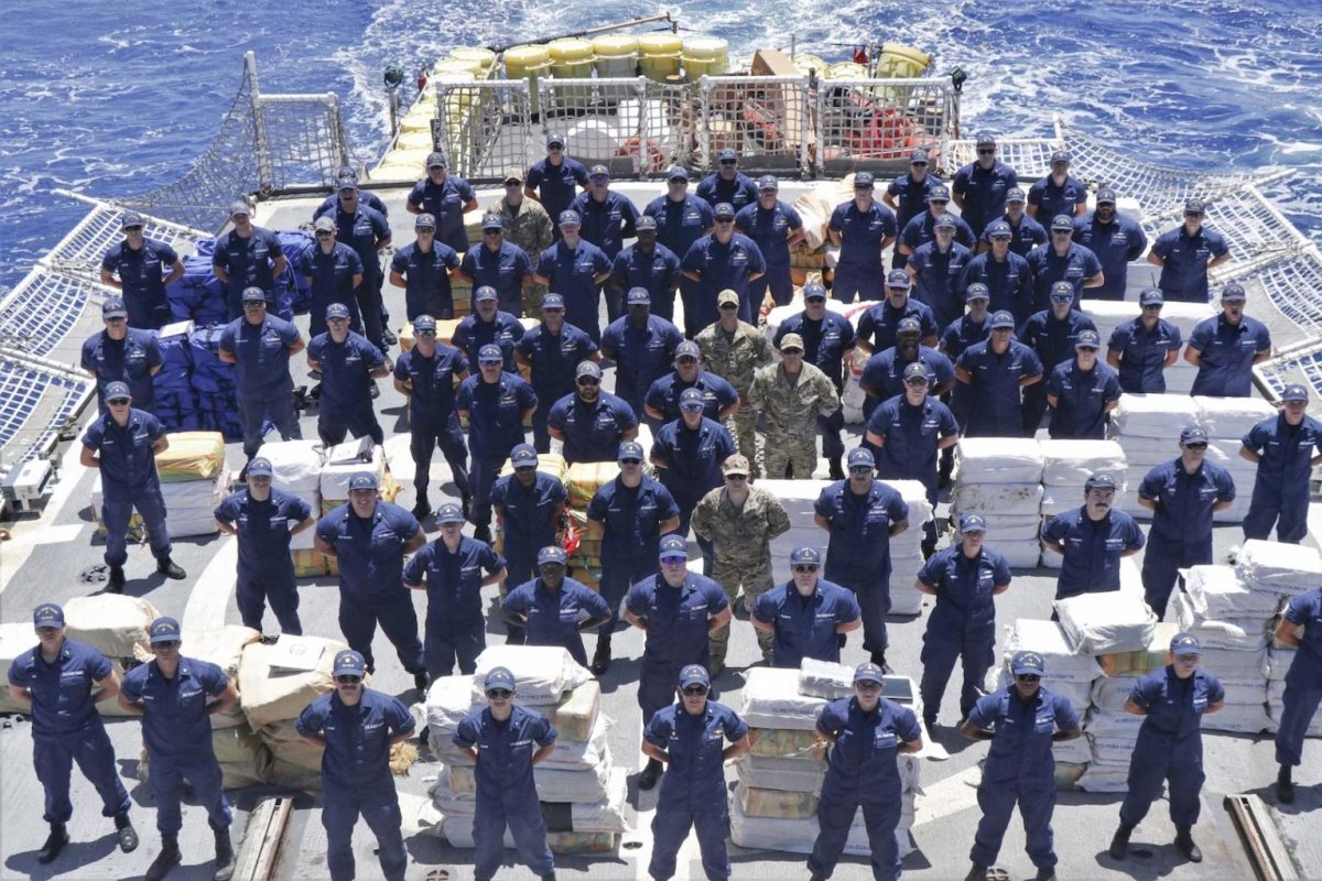 Over 14K pounds of cocaine worth more than 186M seized by US Coast Guard