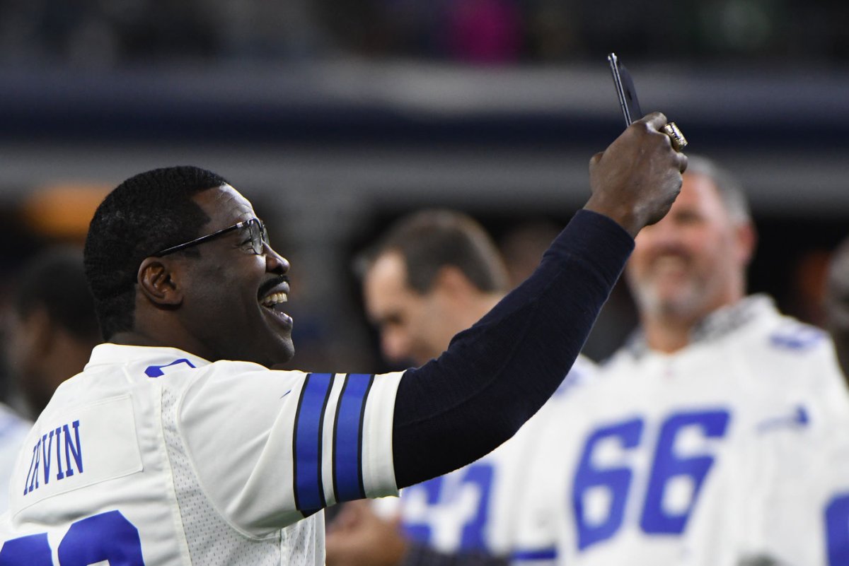 Michael Irvin reveals he's being tested for throat cancer