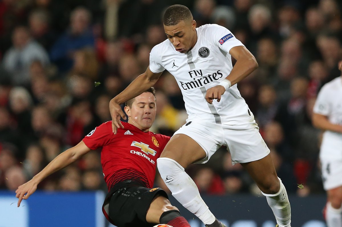 Watch: PSG's Kylian Mbappe turns on jets for Champions League goal vs
