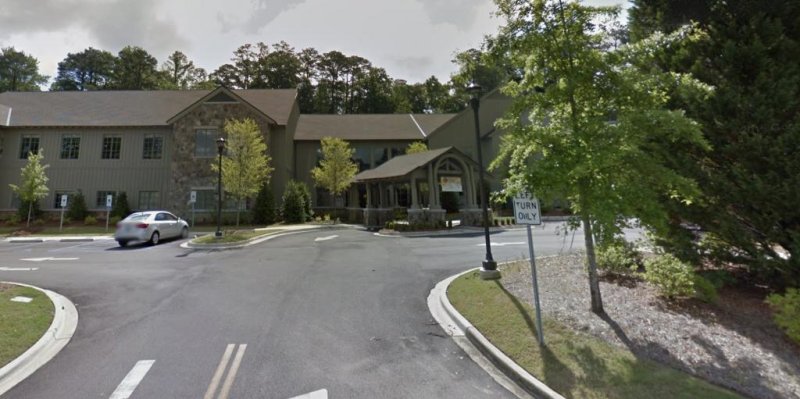 Authorities said a shooting erupted Thursday evening inside the St. Stephen's Episcopal Church in Vestavia Hills, a suburb of Birmingham. Image courtesy of Google Maps