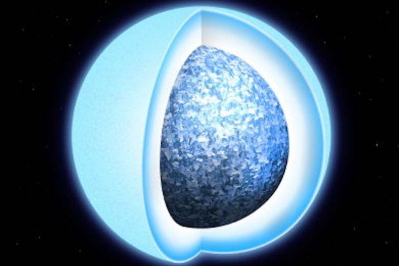 Scientists have discovered evidence of white dwarfs crystalizing. Photo by the University of Warwick