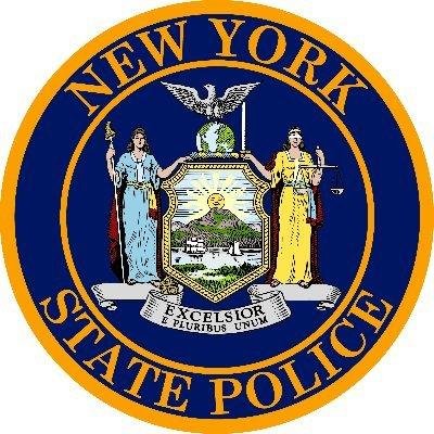 Six people are dead and another three are injured after a box truck and a bus collided head-on in New York. Image courtesy of the New York State Police/Twitter