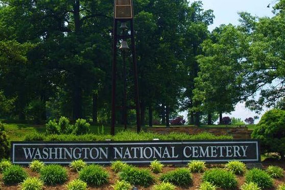 Two mourners were shot, including one who died, at Washington National Cemetery in Maryland where they were attending the burial Tuesday of a 10-year-old girl who was also the victim of gun violence. Photo courtesy of Washington National Cemetery
