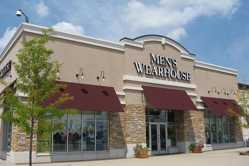 Men's Wearhouse clothing store. (CC/Ed)