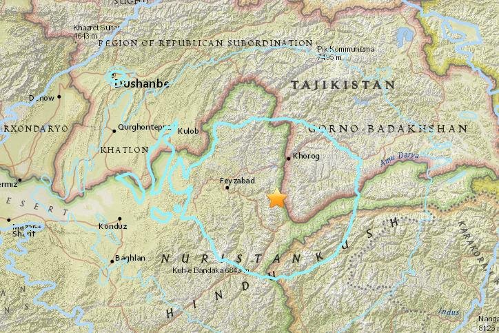 Earthquakes strike Afghanistan, Pakistan