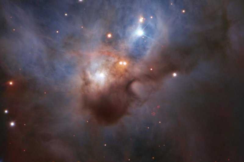Scientists estimate the Cosmic Bat's wings were shaped by the stellar winds of stars situated beyond the nebula. Photo by ESO