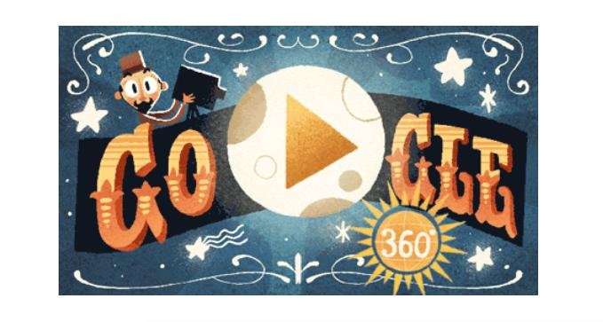 Google has released a new virtual reality video to honor Georges Melies and his film "The Conquest of the Pole." Image courtesy of Google