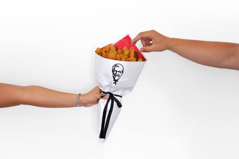 KFC creates fried chicken Valentine's bouquets for amorous eaters