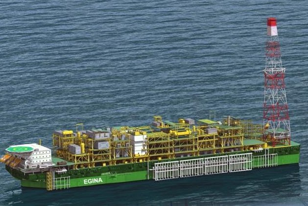 A Nigerian militant group said it's tracking the movement of the Engina FPSO, operated by Total, about 80 miles off the coast of Nigeria. Photo courtesy of Total