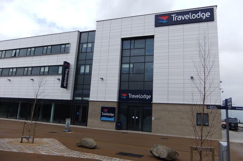 Hotel chain Travelodge said the most unusual items left behind at its British hotels in 2022 included a pair of donkeys, a pair of Japanese chin puppies, a wedding cake and a pair of Segway scooters. Photo by Rept0n1x/Wikimedia Commons