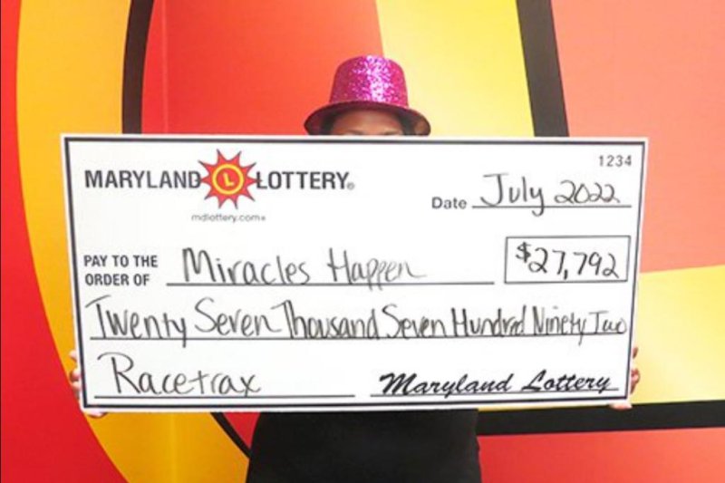 A Windsor Mill, Md., woman said some guidance from her boyfriend helped her win a $27,792.20 Maryland Lottery prize. Photo courtesy of the Maryland Lottery