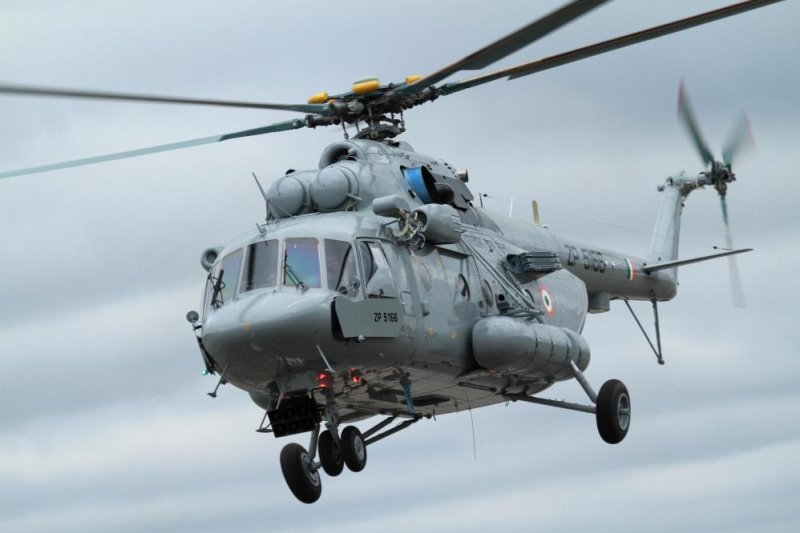 Russia will in the next year reportedly receive five modified Mi-8AMTSh-V helicopters specifically tweaked for Arctic operations. Photo courtesy Russian Helicopters