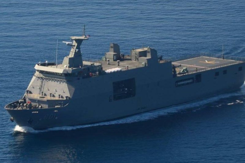 The Tarlac, the Philippine Navy's new landing dock ship. Photo courtesy Philippine Navy