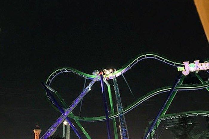 Crews rescue eight teens stuck on Six Flags 'Joker' coaster overnight