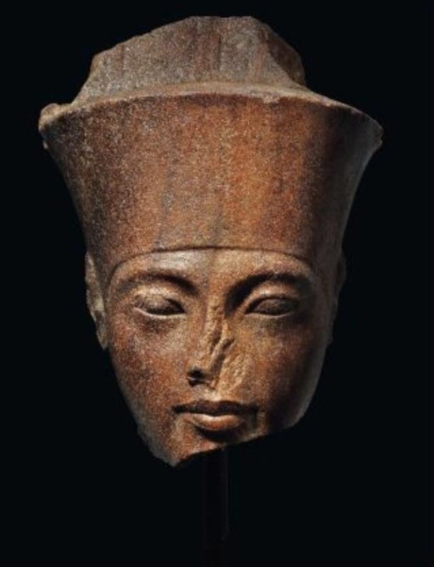 The quartzite statue of King Tutankhamun dates to between 1332 to 1323 B.C. File Photo courtesy of Christie's