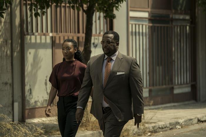 Betty Gabriel and Wendell Pierce star in "Tom Clancy's Jack Ryan." Season 3 premieres Wednesday. Photo courtesy of Prime Video