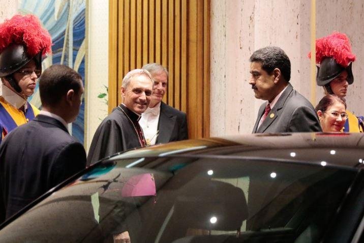 Venezuela opposition demands Vatican-led talks with Maduro be public