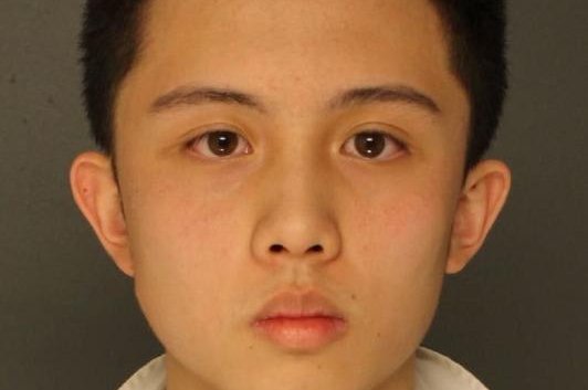 An Tso Sun, 18, an exchange student from Taiwan, was jailed on charges of making terroristic threats over what police believe might have been a plan to attack his Philadelphia-area high school. Photo courtesy Upper Darby Police/Twitter