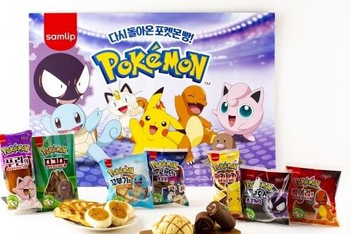 “Pokemon bread,” a packaged pastry produced by South Korean food company SPC Samlip, has been massively popular for the stickers inside the package. Photo courtesy of SPC Samlip