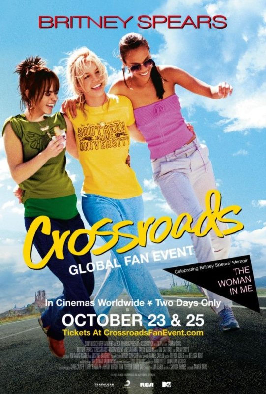 "Crossroads," a 2002 movie starring Britney Spears, will screen in theaters in October to coincide with the release of the singer's memoir. Photo courtesy of Sony Music Entertainment
