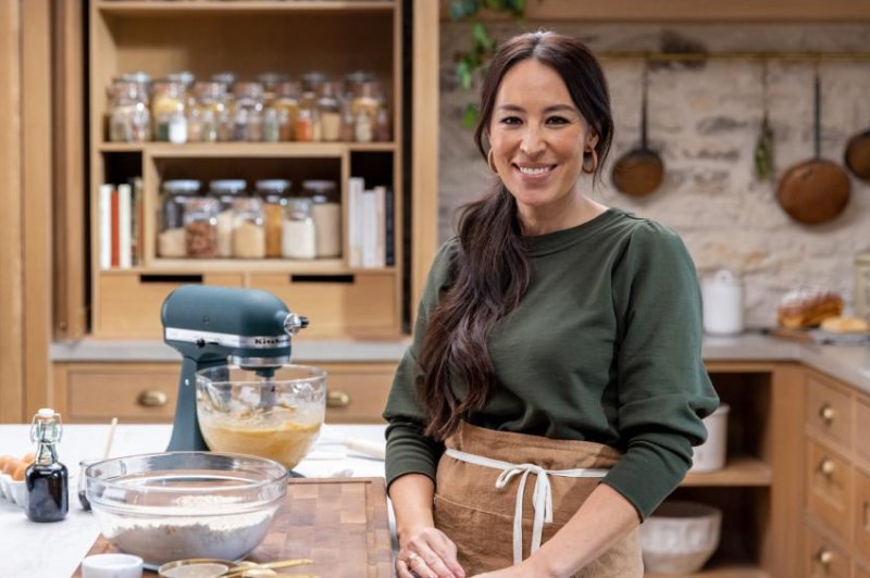 Joanna Gaines hosts "Magnolia Table with Joanna Gaines" in her kitchen. Photo courtesy of Magnolia Network