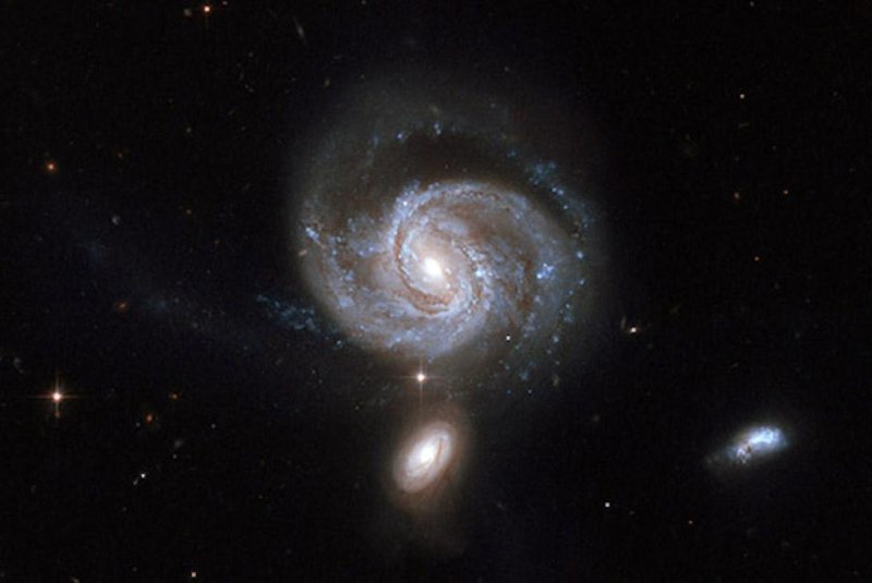 Astronomers study paired black holes in merged galaxies