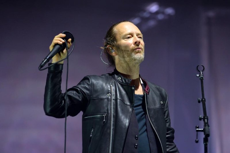 Thom Yorke, lead singer of Radiohead, performs in concert at Primavera Sound 2016 Festival on June 3 in Barcelona, Spain. A group of men, apparently angry that the event coincided with Ramadan, accosted employees and customers at Velvet IndieGround in Instanbul, Turkey. Photo by Christian Bertrand/Shutterstock.
