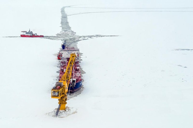 Russian oil company announces production milestone at a field above the Arctic Circle. Photo courtesy of Gazprom Neft.