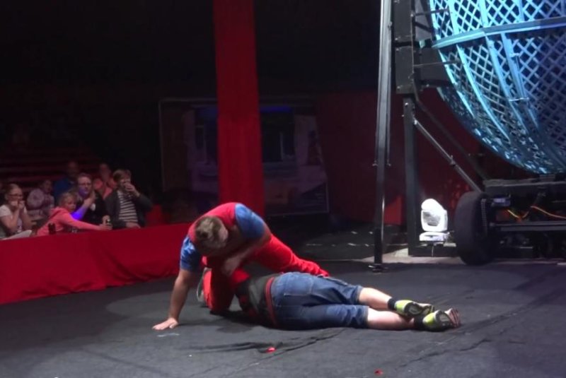Clown knocks Welsh dad unconscious in circus stunt gone wrong