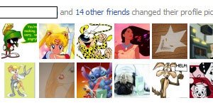 "Change your Facebook profile picture to a cartoon character from your childhood and invite your friends to do the same. Until Monday, Dec 6th of 2010, there should be no human faces on Facebook, but an invasion of memories! This is for a campaign against violence on children," an oft-repeated message on Facebook reads. (image via knowyourmeme.com)