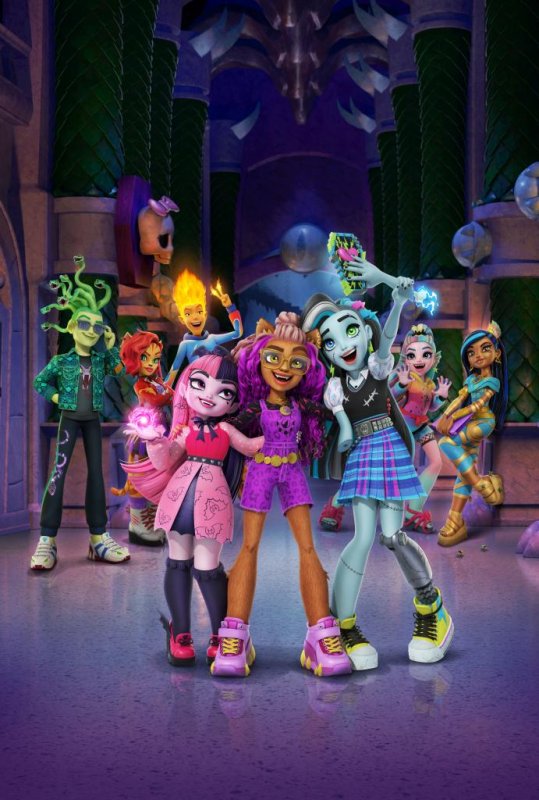 "Monster High," an animated series based on the Mattel doll franchise, will return for a second season on Nickelodeon. Photo courtesy of Nickelodeon