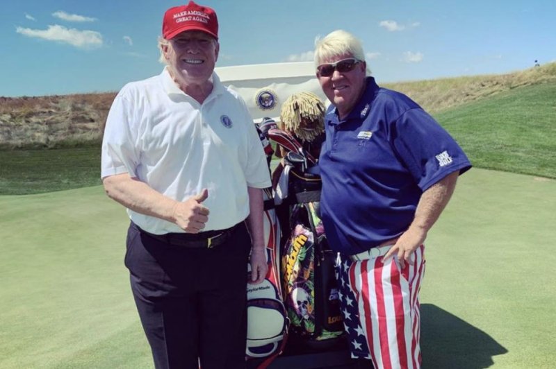 John Daly golfs with Donald Trump, calls him second-best president golfer