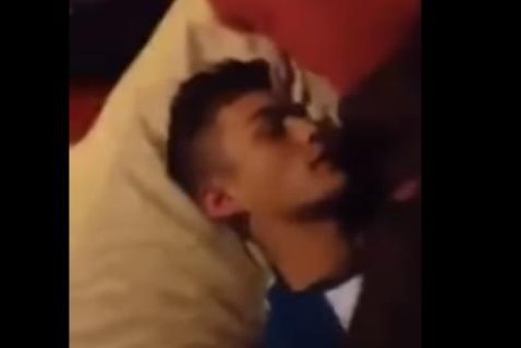 Man films drunk stranger passed out in his bed