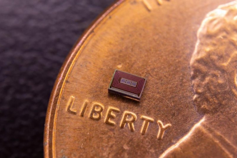 Researchers have developed a miniature injectable biosensor -- about 1 cubic millimeter and a fraction of the size of a penny -- that could provide continuous, long-term alcohol monitoring. Photo courtesy of University of California San Diego/<a class="tpstyle" href="https://www.flickr.com/photos/jsoe/40565071194/in/album-72157665469685027/">flickr</a>