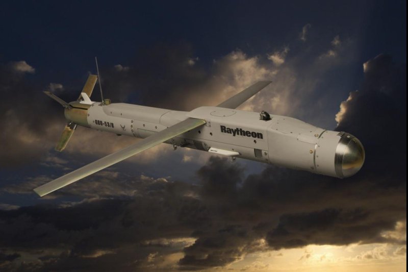 Raytheon and the U.S. Air Force are beginning to flight test the Small Diameter Bomb II, or SDB II, in coordinate attack and laser illuminated attack modes, the company said Monday. Photo courtesy Raytheon